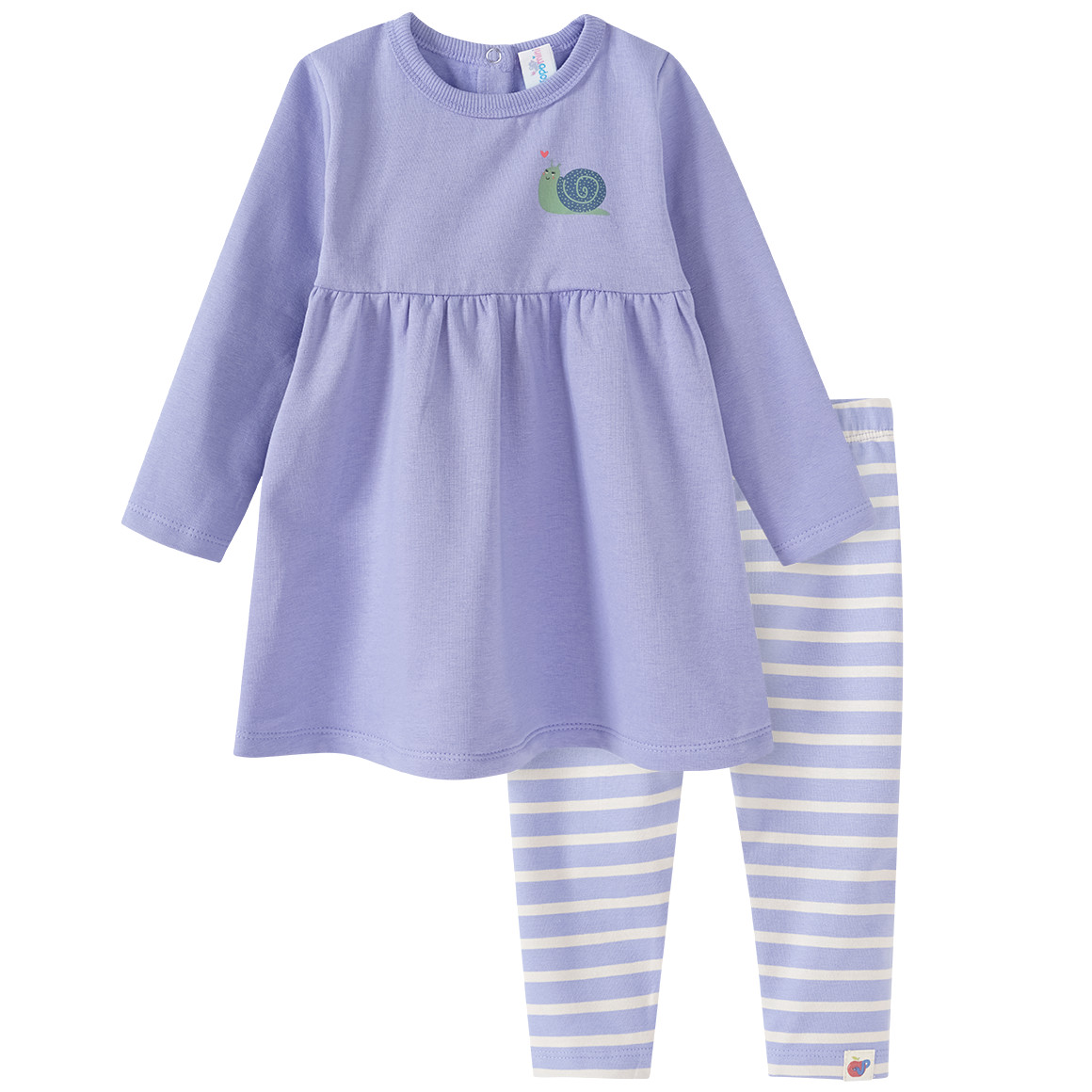 Baby Sweatkleid und Leggings im Set von Topomini