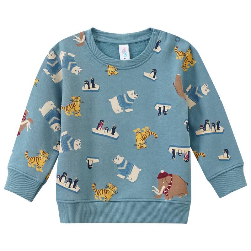 Baby Sweatshirt mit Allover-Print von Topomini