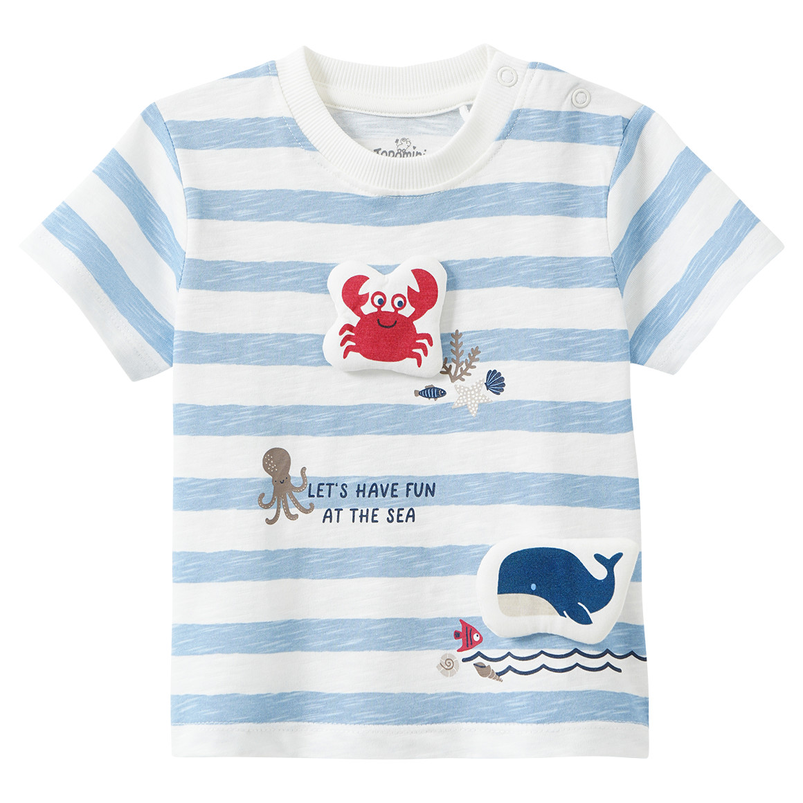 Baby T-Shirt mit Applikationen Baby T-Shirt mit Applikationen von Topomini