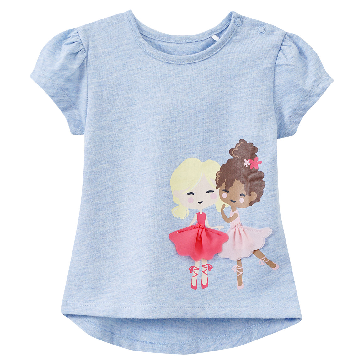 Baby T-Shirt mit Ballerina-Motiv von Topomini