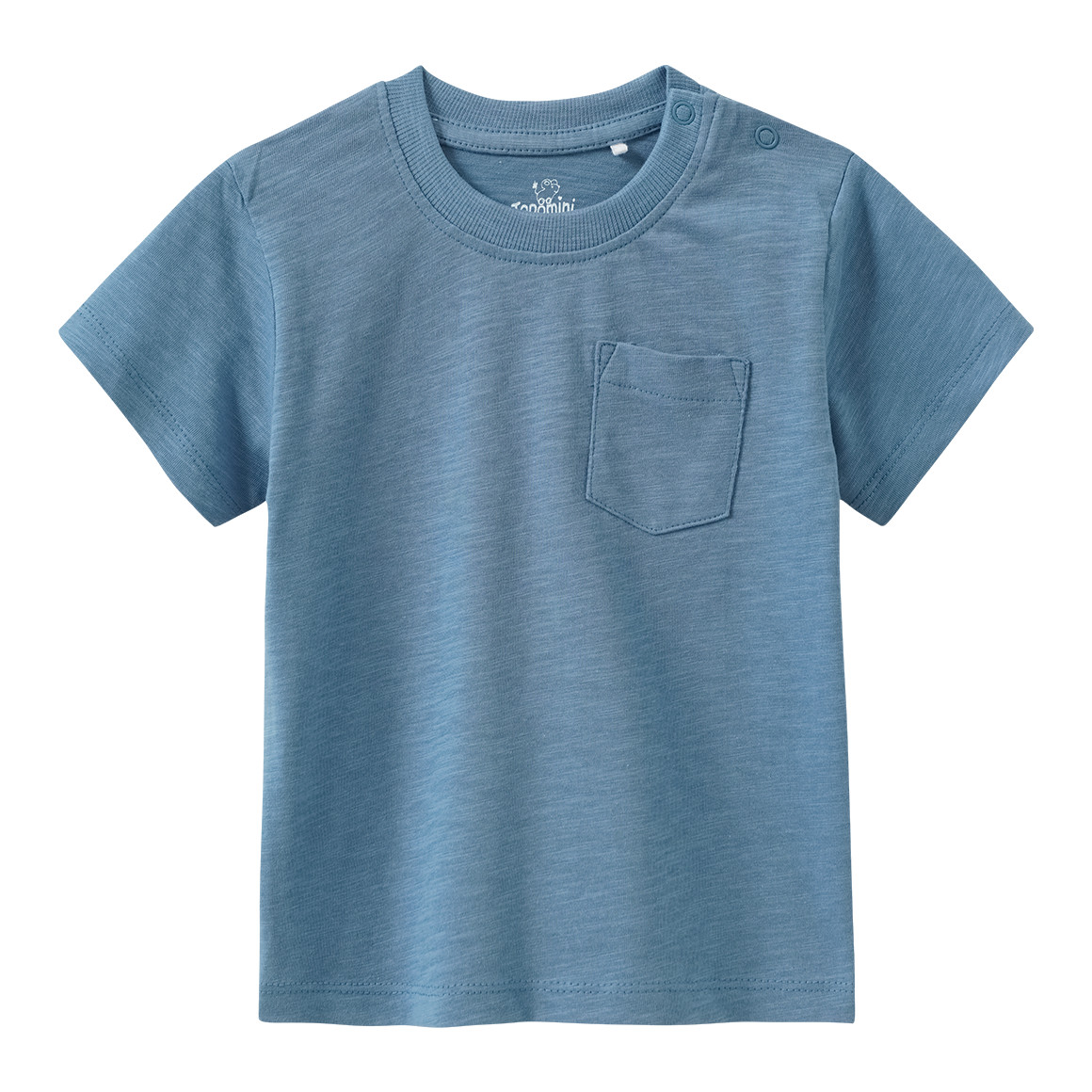Baby T-Shirt mit Brusttasche Baby T-Shirt mit Brusttasche von Topomini