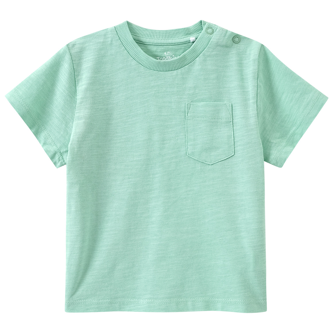 Baby T-Shirt mit Brusttasche Baby T-Shirt mit Brusttasche von Topomini