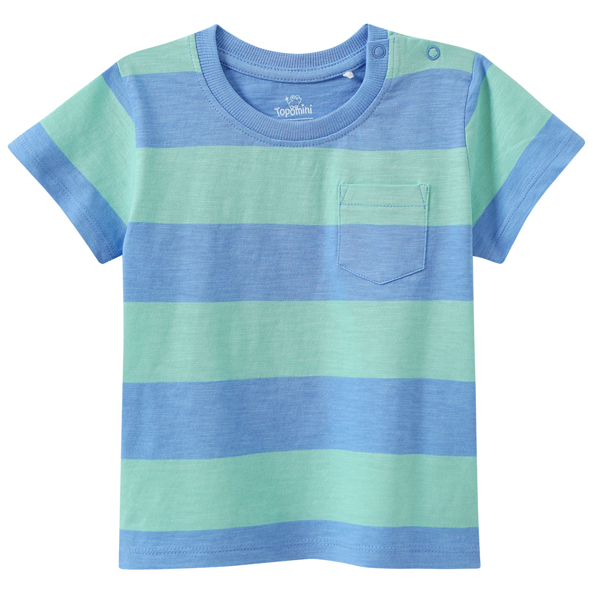 Baby T-Shirt mit Brusttasche Baby T-Shirt mit Brusttasche von Topomini