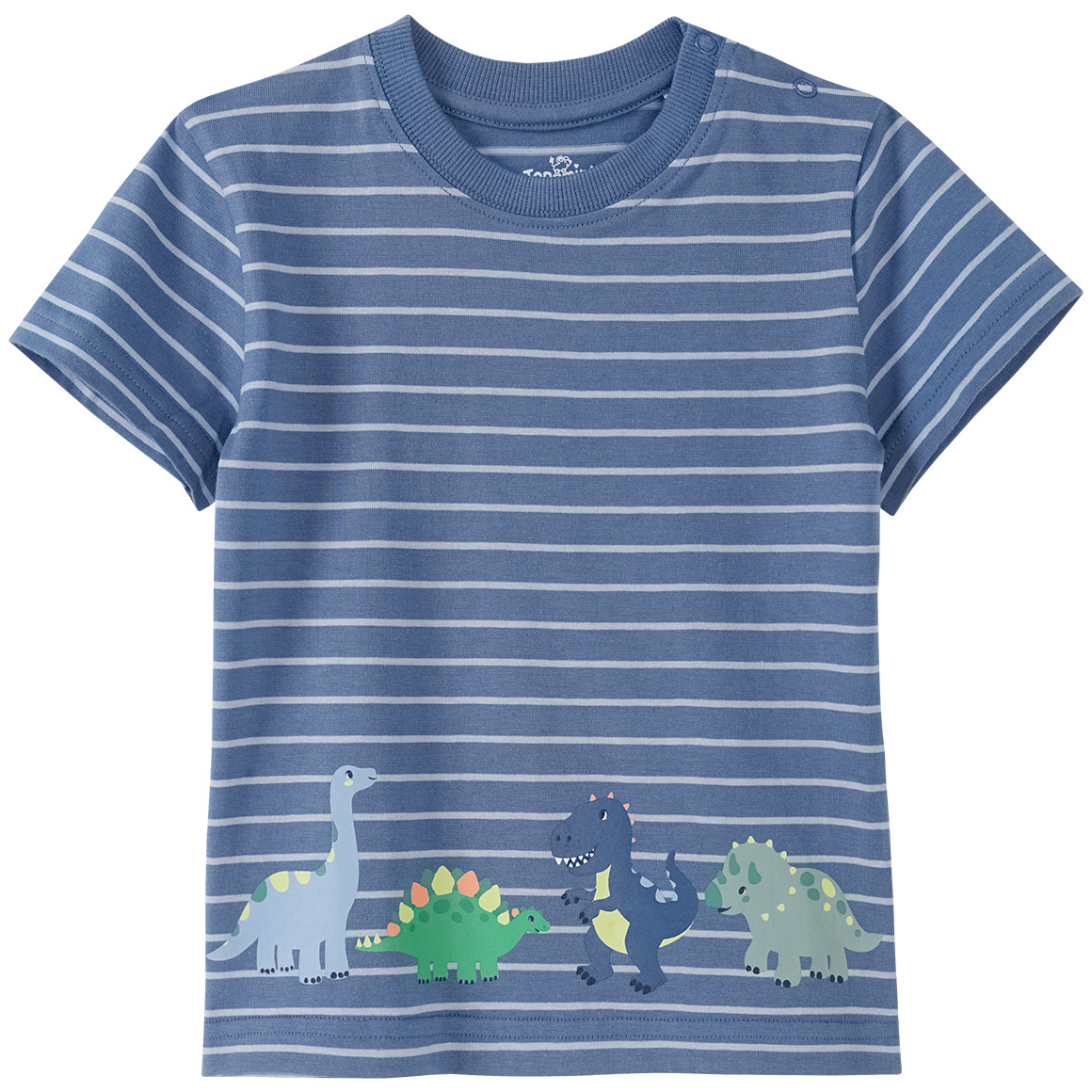 Baby T-Shirt mit Dino-Motiven von Topomini