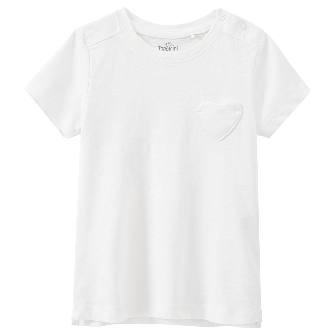 Baby T-Shirt mit Herz-Tasche Baby T-Shirt mit Herz-Tasche von Topomini