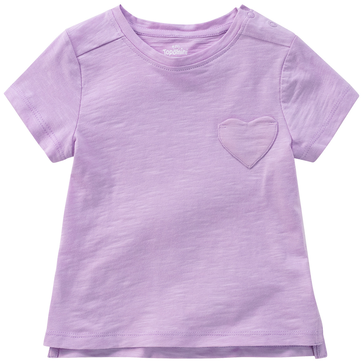 Baby T-Shirt mit Herz-Tasche Baby T-Shirt mit Herz-Tasche von Topomini