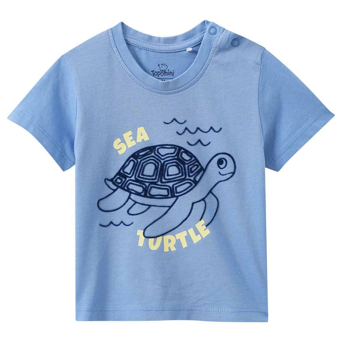 Baby T-Shirt mit Meeres-Motiv Baby T-Shirt mit Meeres-Motiv von Topomini