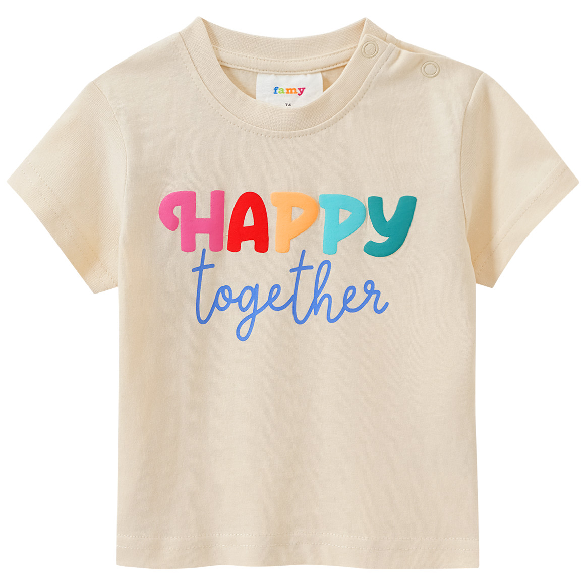 Baby T-Shirt mit Message-Print Baby T-Shirt mit Message-Print von Topomini