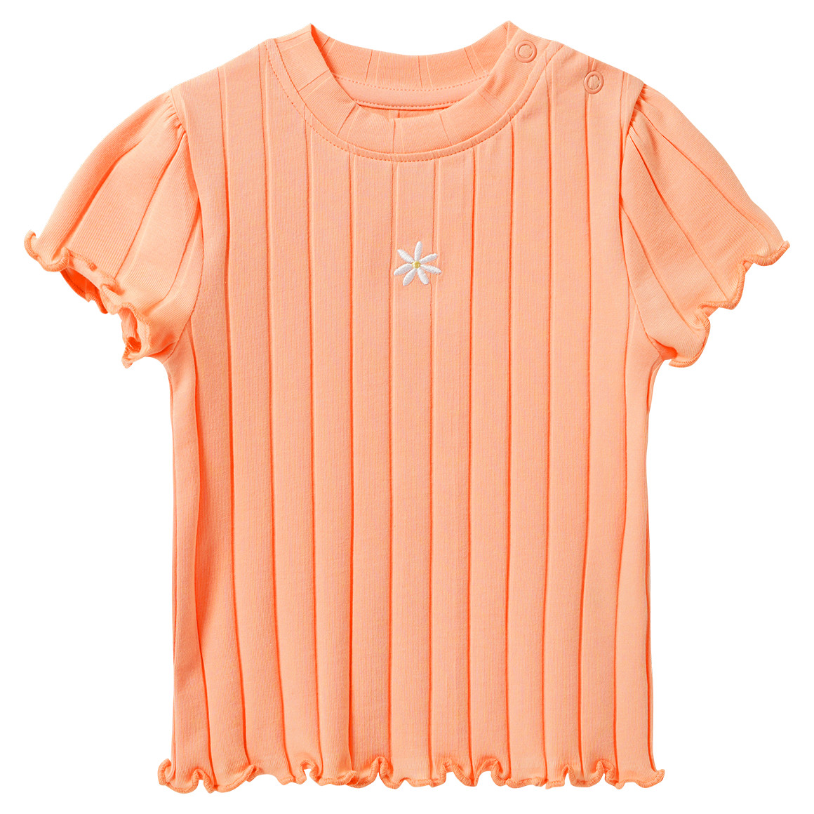 Baby T-Shirt mit Ripp-Struktur Baby T-Shirt mit Ripp-Struktur von Topomini