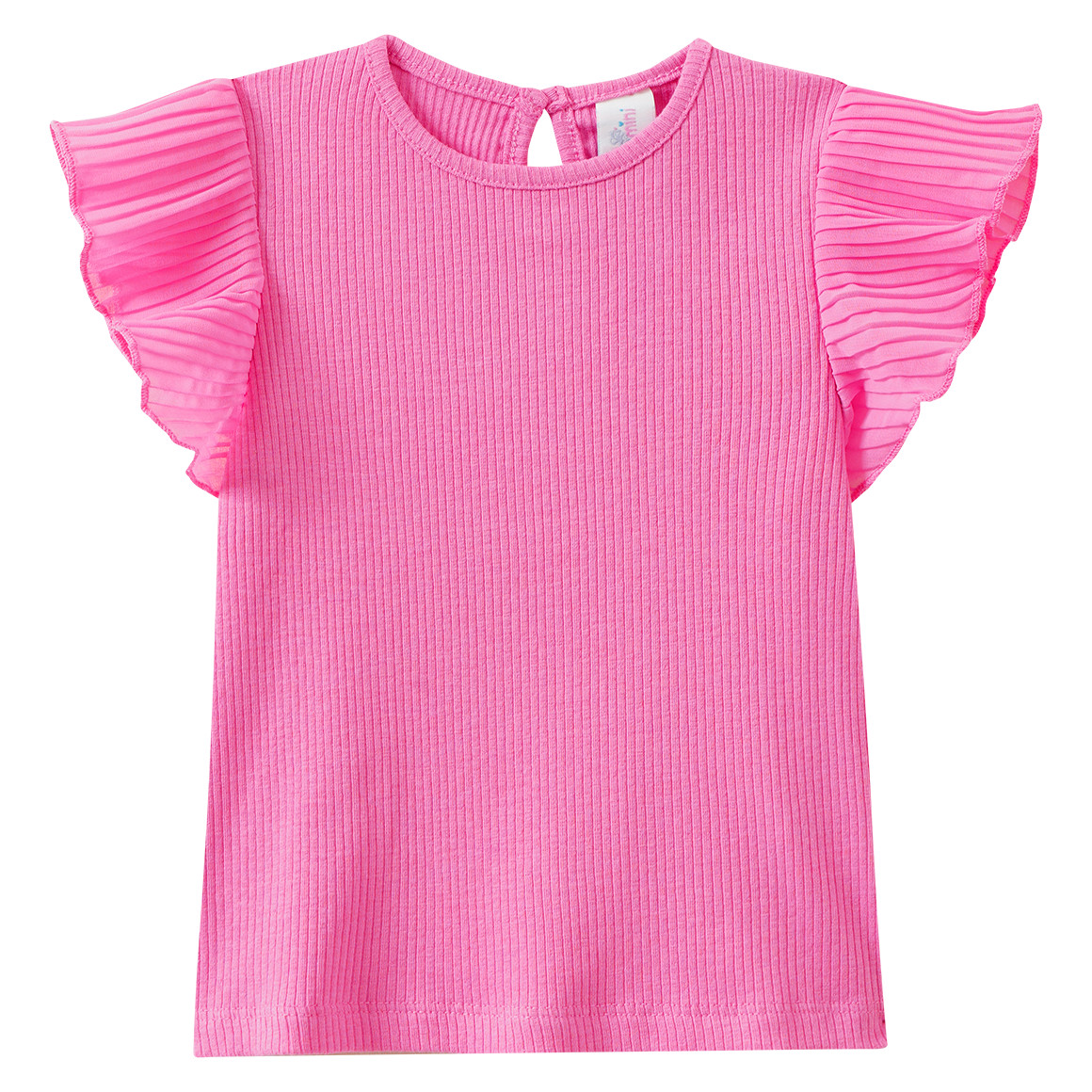 Baby T-Shirt mit Rippstruktur Baby T-Shirt mit Rippstruktur von Topomini