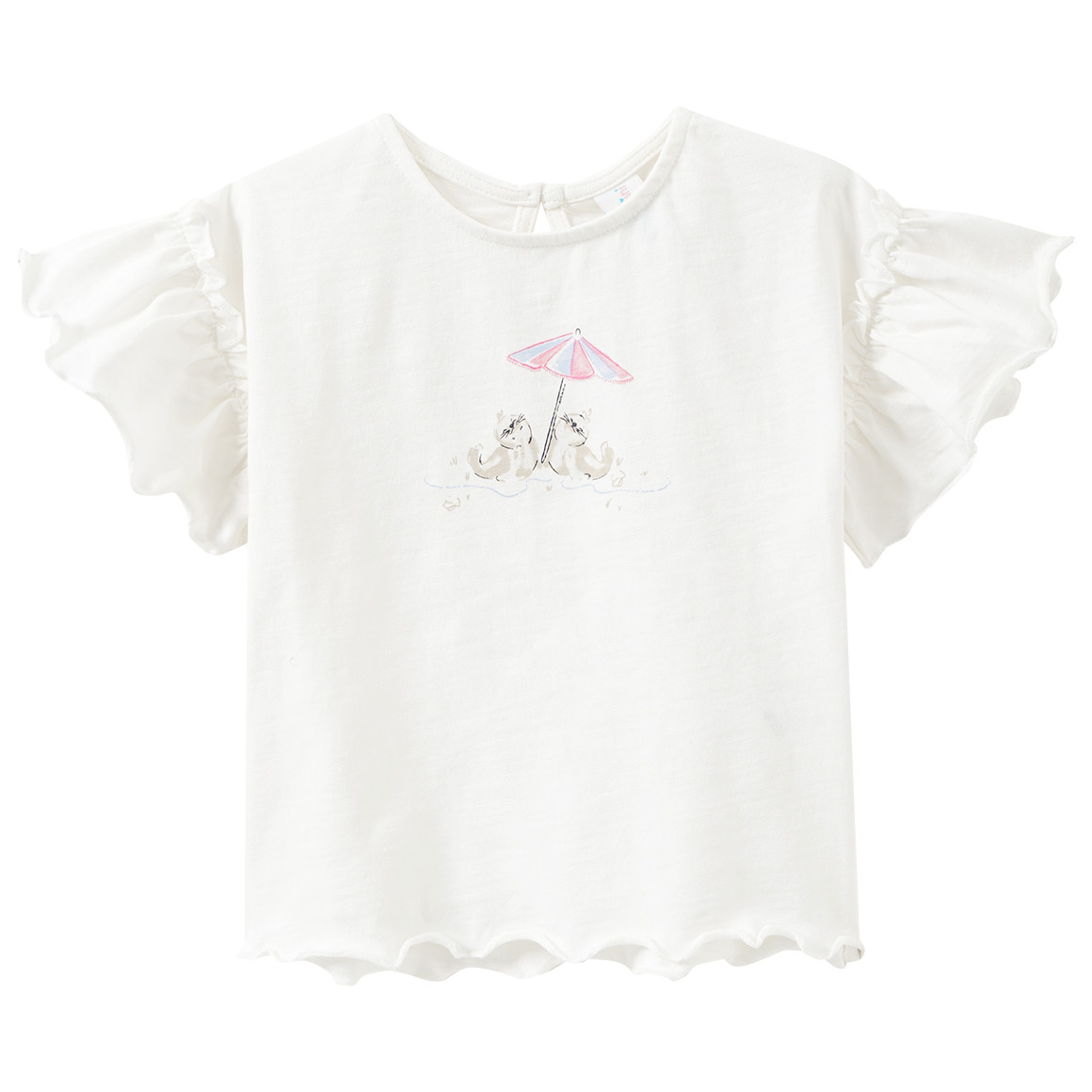 Baby T-Shirt mit Robben-Print Baby T-Shirt mit Robben-Print von Topomini