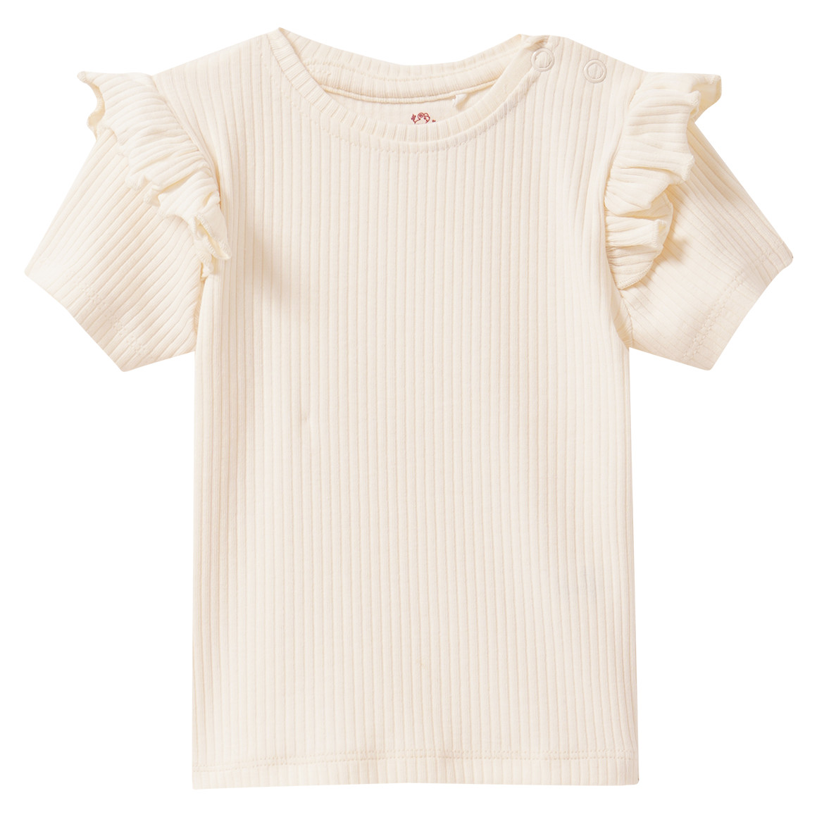 Baby T-Shirt mit Rüschen Baby T-Shirt mit Rüschen von Topomini