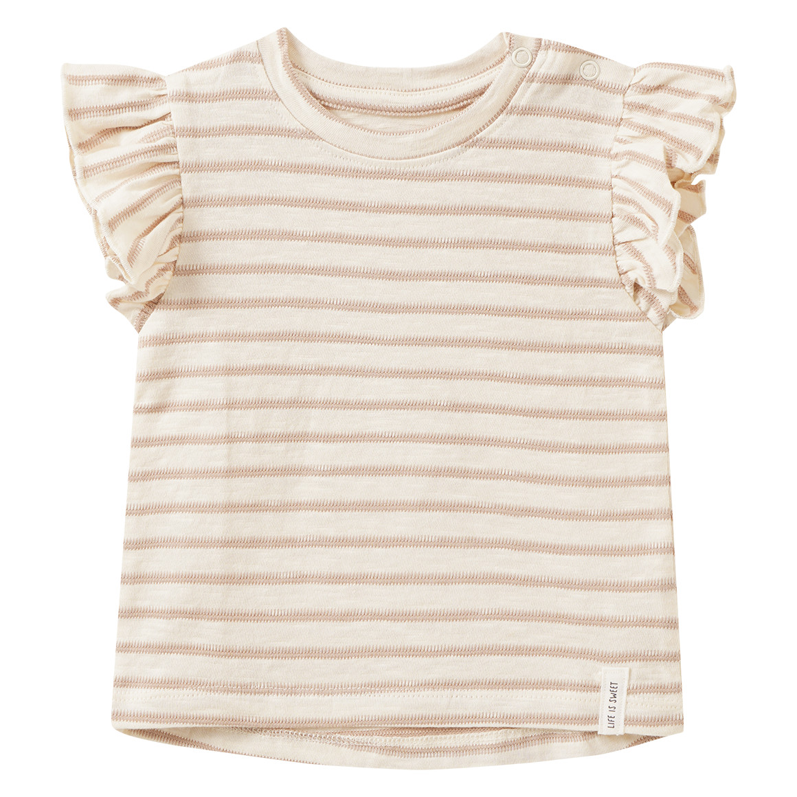 Baby T-Shirt mit Volant Baby T-Shirt mit Volant von Topomini