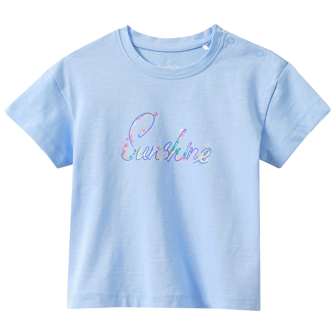 Baby T-Shirt mit sommerlichem Print Baby T-Shirt mit sommerlichem Print von Topomini