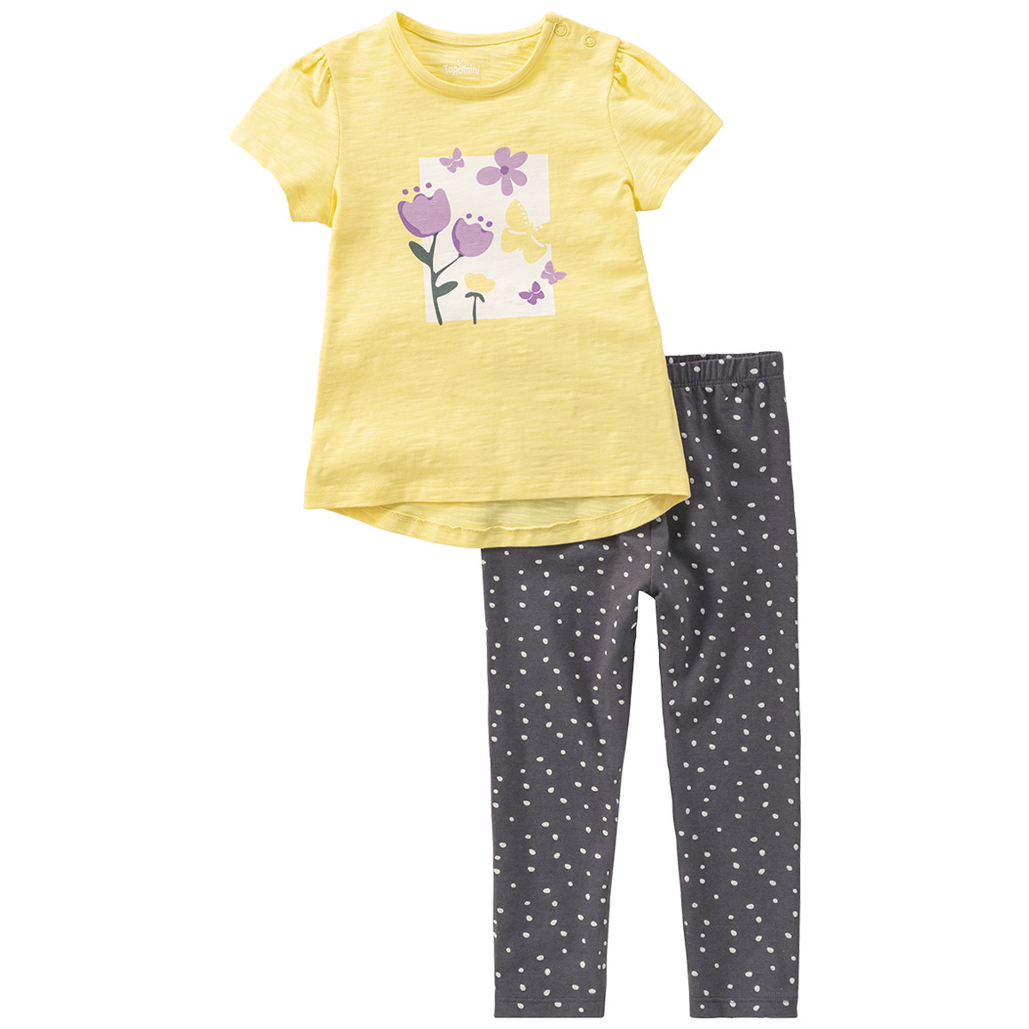 Baby T-Shirt und Leggings im Set von Topomini