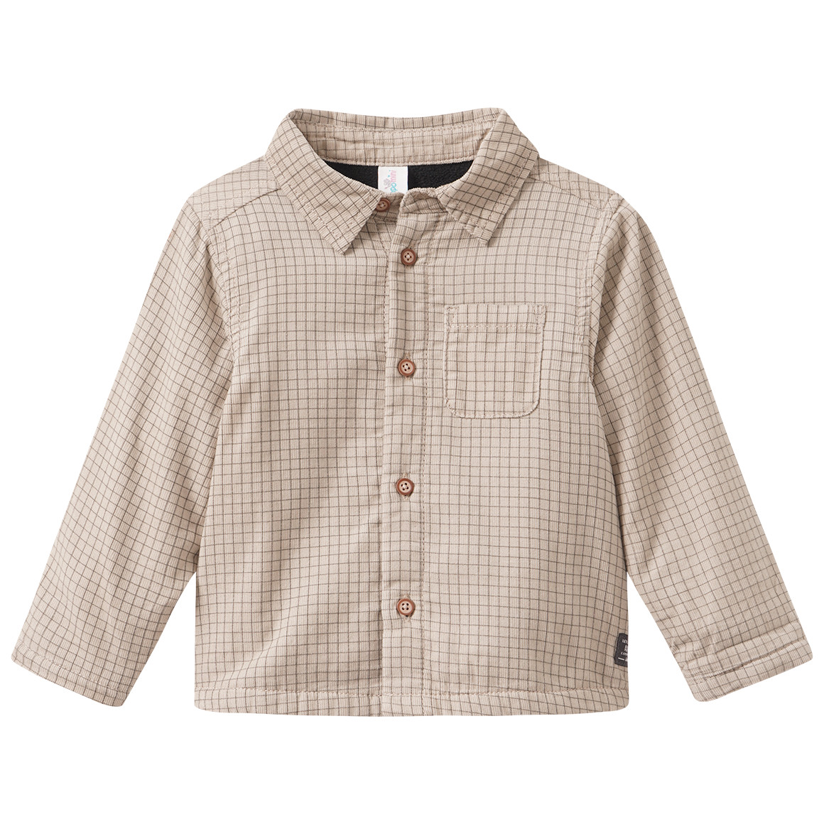 Baby Thermo-Hemd mit Fleecefutter Baby Thermo-Hemd mit Fleecefutter von Topomini
