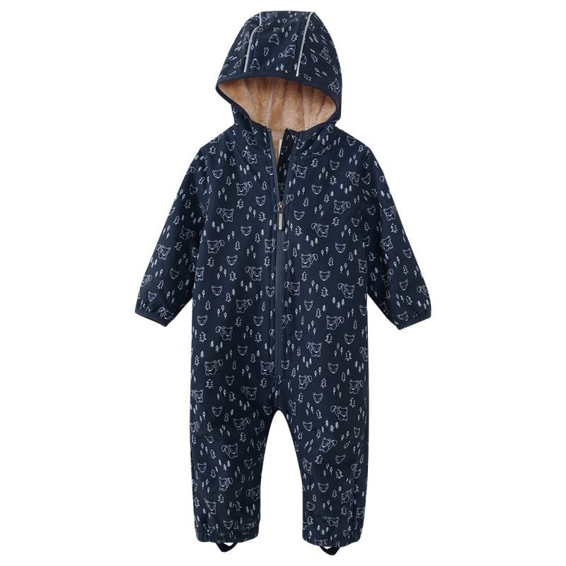 Baby Winter-Softshelloverall mit Fuchs-Allove von Topomini