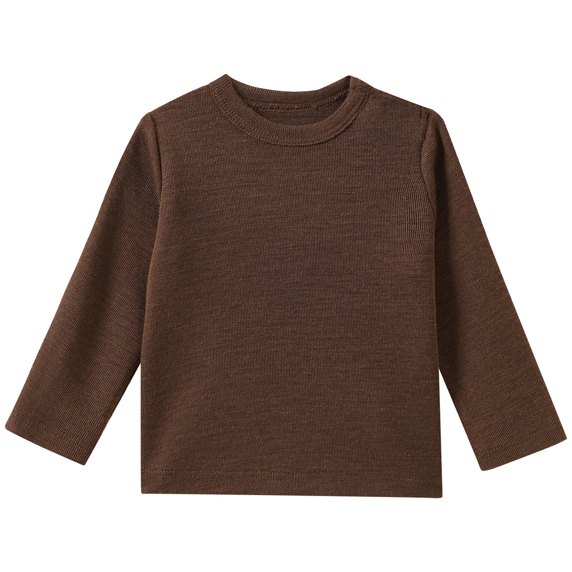 Baby Wolle-Seide-Shirt unifarben Baby Wolle-Seide-Shirt unifarben von Topomini