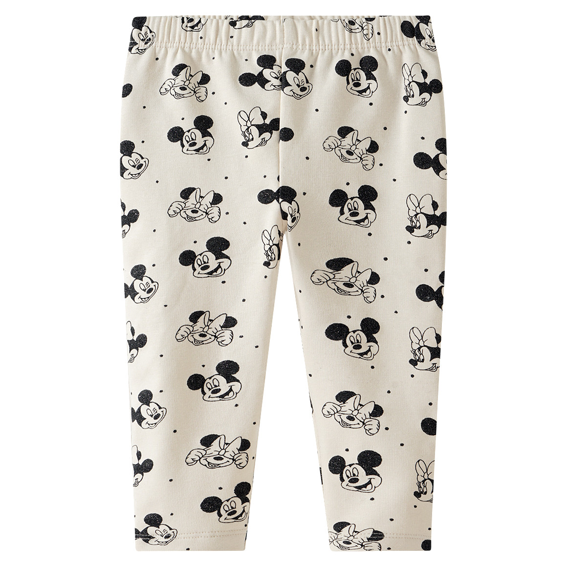 Minnie Maus Leggings mit Glitzer-Print von Topomini