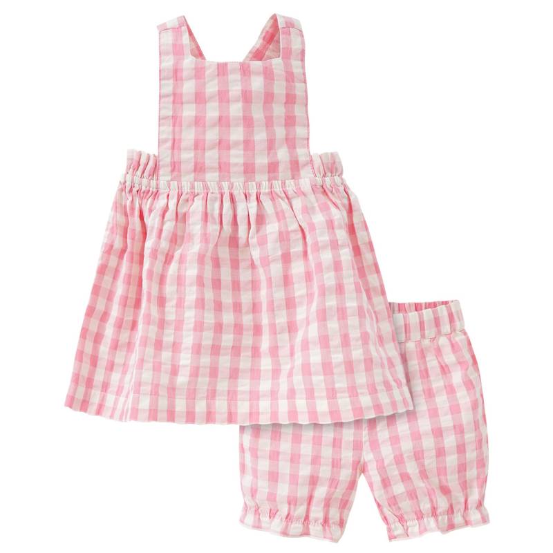 Newborn Latzkleid und Shorts im Set von Topomini