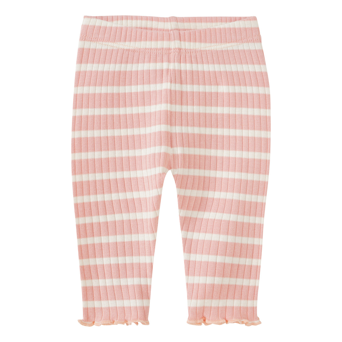 Newborn Leggings mit Rippstruktur von Topomini