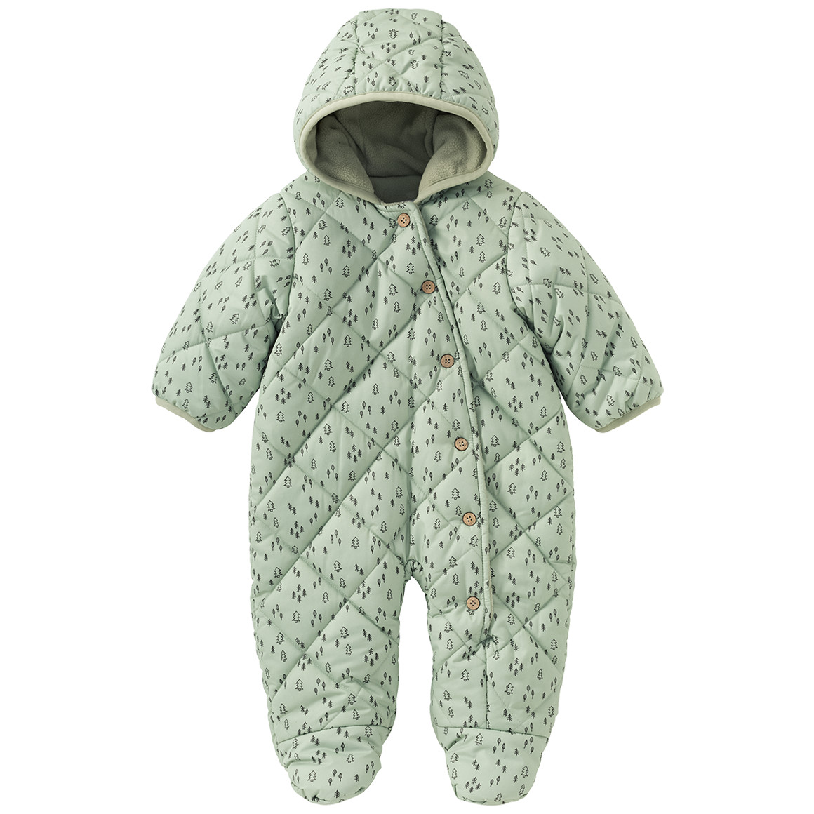 Newborn Overall mit Allover-Musterung von Topomini