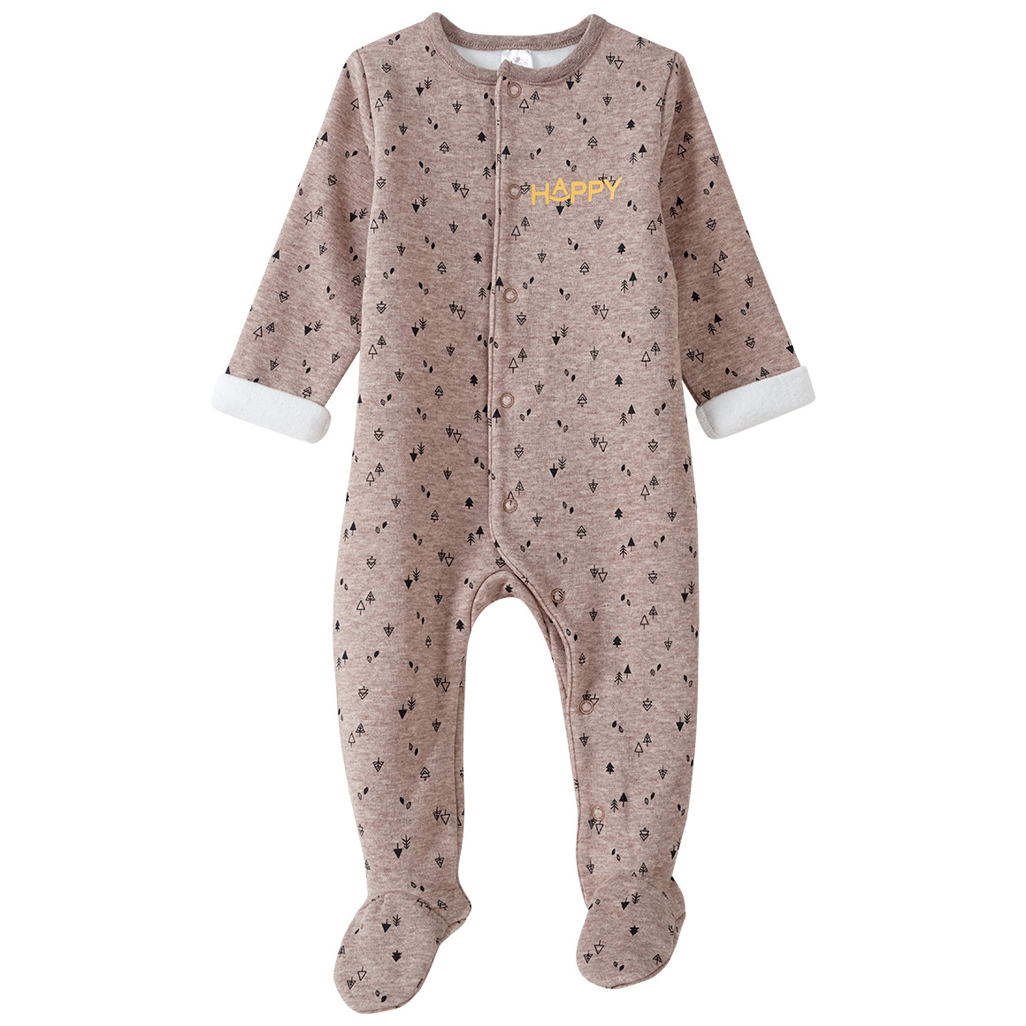 Newborn Overall mit Baum-Motiven von Topomini