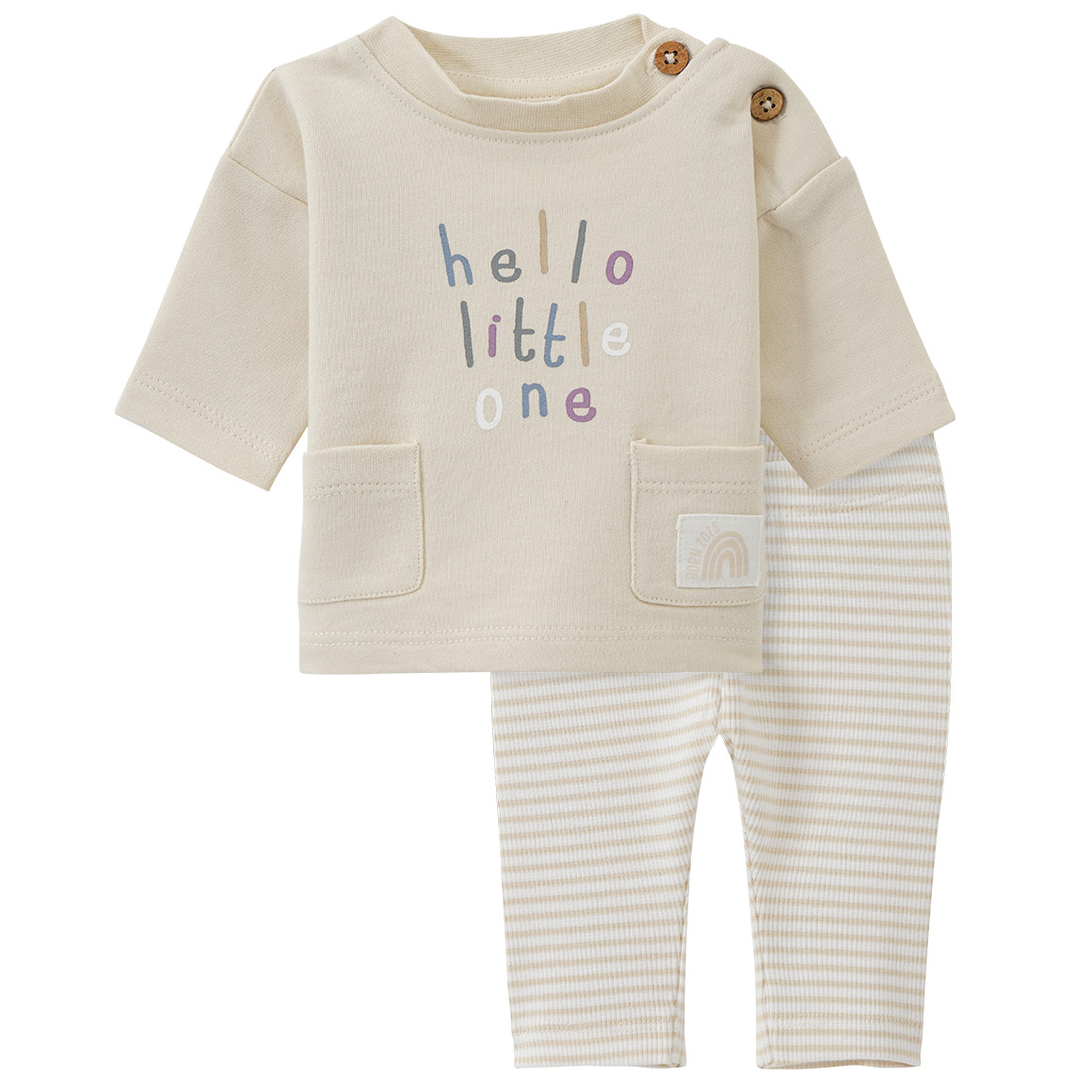 Newborn Sweatshirt und Hose Born 2025 von Topomini