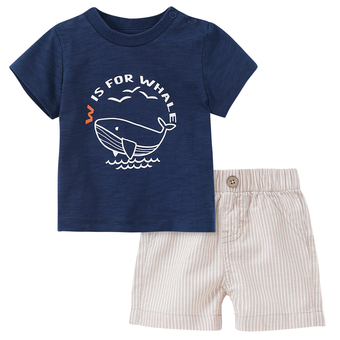 Newborn T-Shirt und Shorts im Set von Topomini