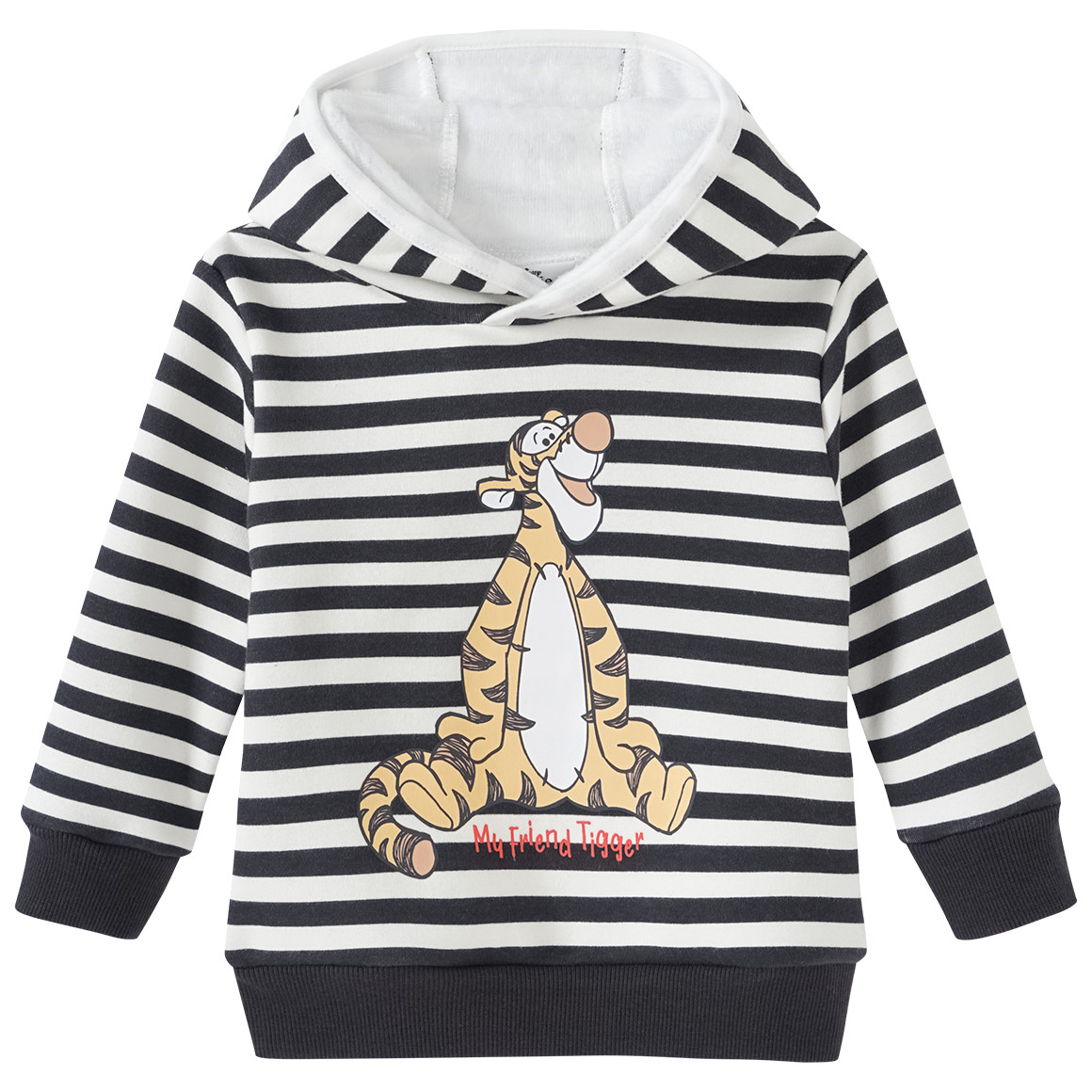 Tigger Hoodie im Streifen-Look von Topomini