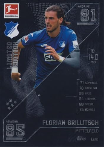 Match Attax Fußball Bundesliga 2021/2022 - Limited Edition Karten LE Einzelauswahl (LE10 - Florian Grillitsch) von Topps (Sammelkarten Set)