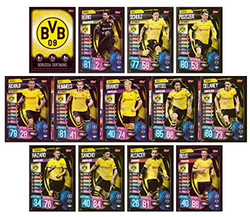 Match ATTAX 19/20 Full Dortmund Team Set - Champions League von Topps Match Attax