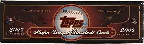 2003 Topps Baseball-Karten – Fabrik-Set – Hobby-Edition von Topps