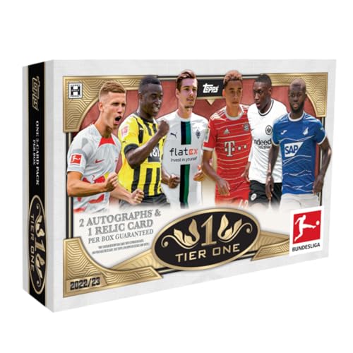 2022/23 Topps Tier One Bundesliga Soccer (Fussball) Hobby Box von Topps