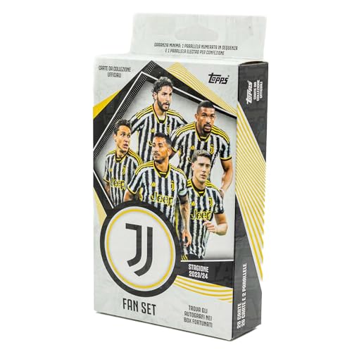 2023/24 Topps Juventus Turin Official Fan-Set Hanger Box von Topps