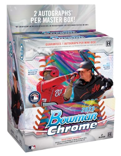 2023 Bowman Chrome Baseball Hobby MLB Box von Topps