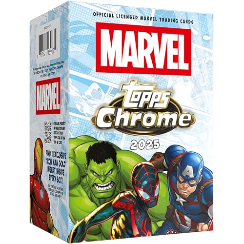 2025 Marvel Comics Chrome - Fabrik versiegelt - Value Box 2025 Marvel Comics Chrome - Fabrik versiegelt - Value Box von Topps