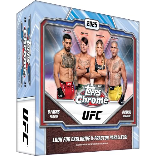 2025 Topps Chrom UFC – werkseitig versiegelt – Mega-Box 2025 Topps Chrom UFC – werkseitig versiegelt – Mega-Box von Topps