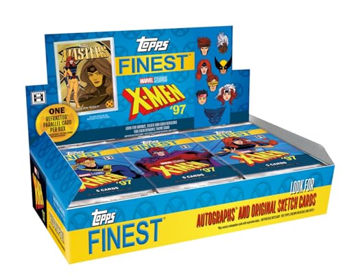 2025 Topps Finest Marvel X-Men '97 Handelskarten Hobby Box von Topps