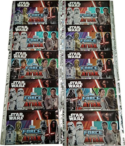 Force Attax - Episode 7 Das Erwachen der Macht 10 Booster Deutsch von Topps