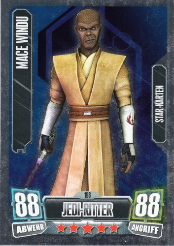 Force Attax Serie 2 Mace Windu 198 deutsch von Topps