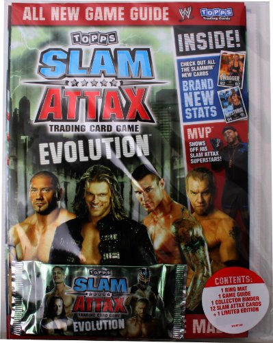 Slam Attax Kartenspiel – Sammelalbum für Catch Evolution Booster Slam Attax Kartenspiel – Sammelalbum für Catch Evolution Booster von Topps