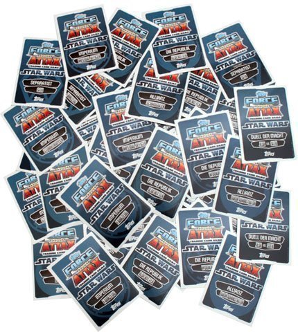 Star Wars Force Attax - Movie Card Collection - 100 verschiedene Base Karten - Deutsch - Movie Cards von Topps