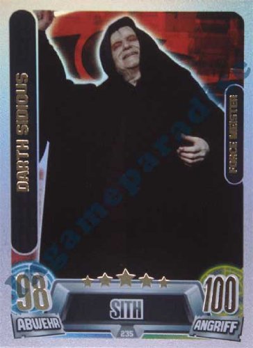 Star Wars Force Attax Movie Cards Serie 2 - Darth Sidious - Force Meister - D... von Topps