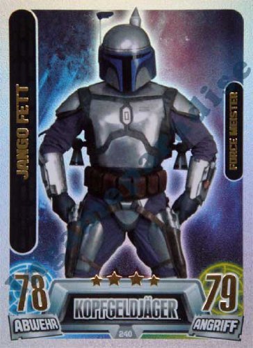 Topps Star Wars Force Attax Movie Cards Serie 2 - Jango Fett Force Meister - 1 Karte - Deutsch von Topps