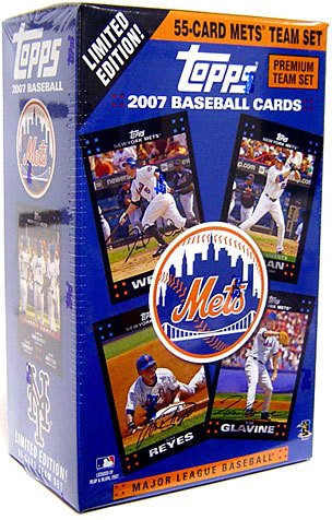 Topps 2007 New York Mets Team Set Sammelkarten Topps 2007 New York Mets Team Set Sammelkarten von Topps