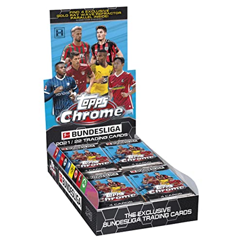 Topps 2021/22 Chrome Bundesliga Soccer (Fussball) LITE Box von Topps