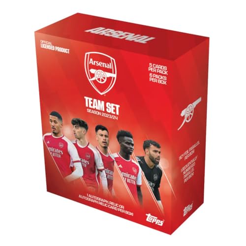 Topps Arsenal FC Official Team Set 23/24 von Topps