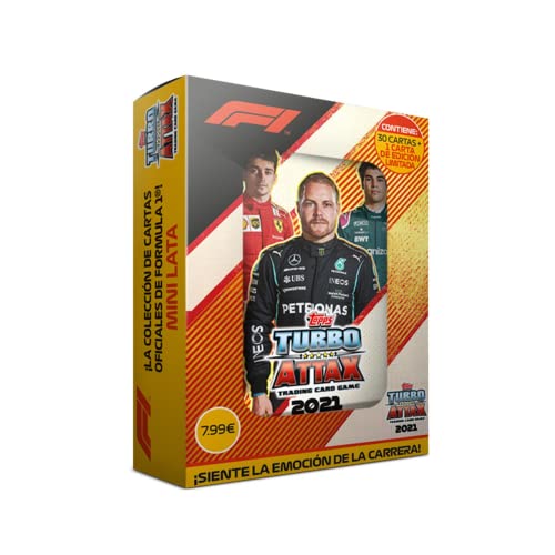 Topps F1 Turbo Attax Mini-Dose, Verschiedene Modelle von Topps