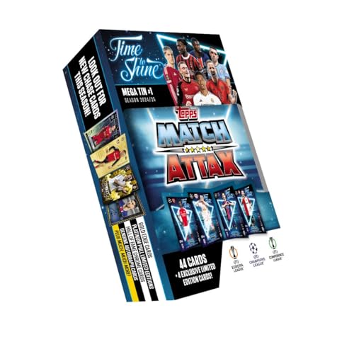 TOPPS Mega Tin Match Attax Cards UCL 24-25 von TOPPS